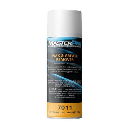 MasterPro Refinishing 11 Ounce Wax And Grease Remover 7011 O'Reilly