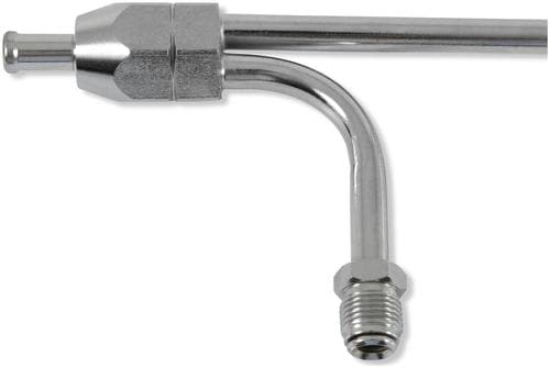 Chrome Dual Feed Fuel Line 1551 3/8 In Hose Barb Inlet Fit For 3310 - Foto 12