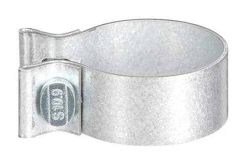 Nickson 2-1/4 Inch Aluminized Steel Exhaust Clamp 36433 | O