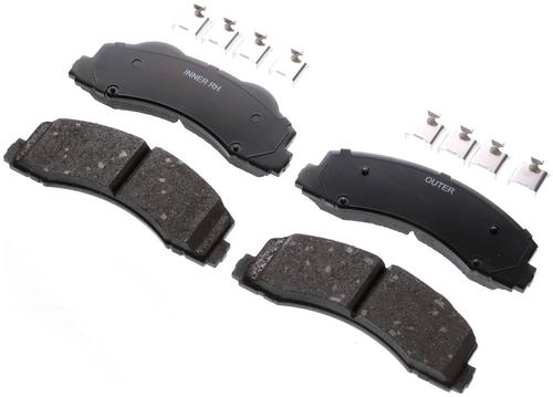 brakebest select ceramic front disc brake pads