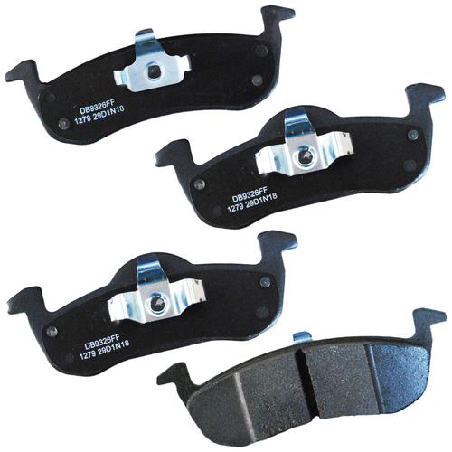 BrakeBest Select SemiMetallic Rear Disc Brake Pad Set SM1279 O