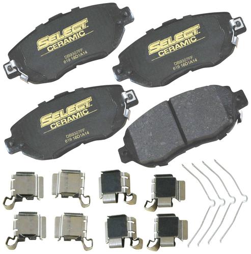 BrakeBest Select Premium Ceramic Front Disc Brake Pad Set C619 | O'Rei