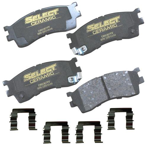 brakebest select ceramic front disc brake pads