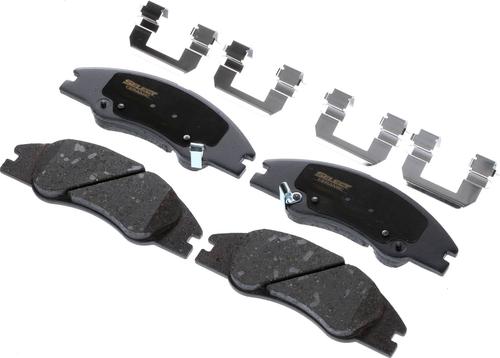 brakebest select premium ceramic front disc brake pads
