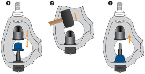 Precision Chassis Ball Joint K8195 | O'Reilly Auto Parts