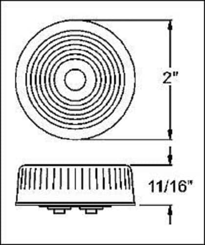 Optronics Clearance/Side Marker Light MC53ABP | O'Reilly