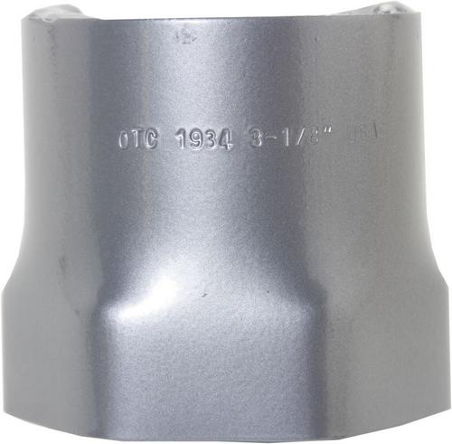Tiger Tool 3-1/8 Inch 6-Point Axle Nut Socket - 3/4" Drive For Class 6-8 Semi Trucks (Kenworth, Peterbilt, Etc.), Model 18131