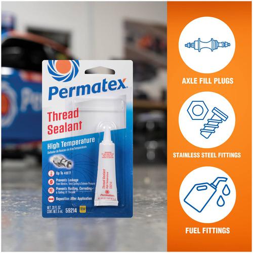In room Pete type A 展示品 Permatex 6ml White Low Thread Sealant 59214 | O'Reilly Auto