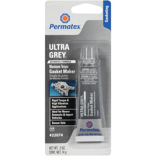 Permatex Ultra Grey 0.5 Ounce RTV Silicone Gasket Maker 22074 | O ...