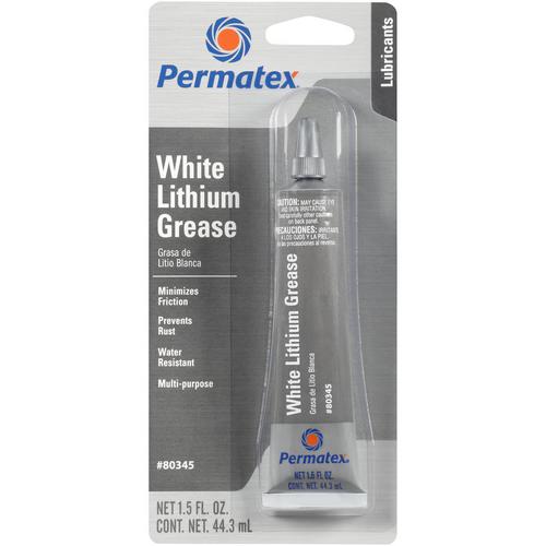 Permatex 1.5 Ounce White Lithium Grease 80345 O'Reilly Auto Parts