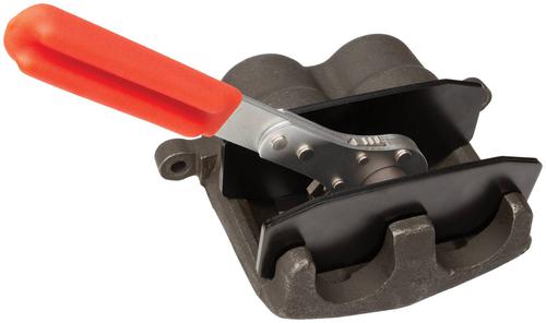 CNNELL Brake Caliper Piston Press Tool - Ratcheting Brake Piston Compressor Spreader Wrench For Car Brake Pad Replacement, Red