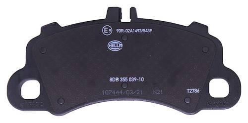 Pagid Brake Systems Pagid Front Low-Metallic Brake Pads