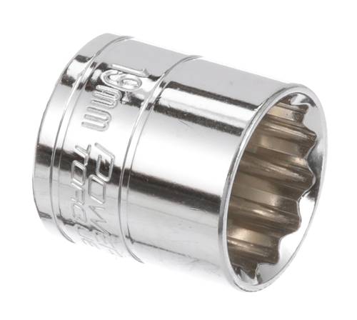 19mm Socket 3/8 Drive Metric – Silverline 859666, Hand Tool, China