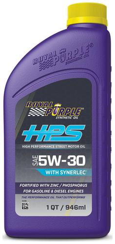 Royal Purple HPS Full Synthetic Motor Oil 5W-30 1 Quart HPS530 | O