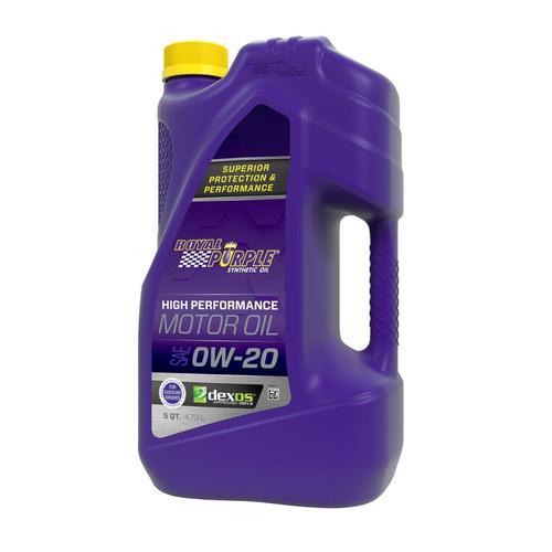 Royal Purple Full Synthetic Motor Oil 0W20 5 Quart 53020 O'Reilly A