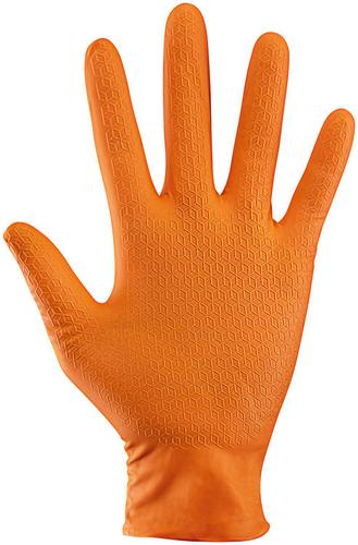 SAS Extra Large Orange Nitrile Gloves 66474 | O'Reilly Auto