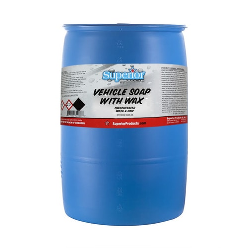 Superior Products 55 Gallon Car Wash Soap And Wax C6555 O'Reilly Aut