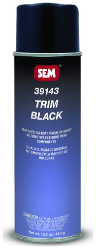 Sem Trim Black Sem Black Interior Paint SEM Products 15 Ounce
