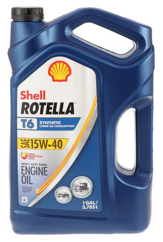 Shell Rotella T6 Full Synthetc 15W- 40 Desel Engne Motor Ol -2.5 Shell Rotella T6 Full Synthetc 15W- 40 Desel Engne Motor Ol -2.5
