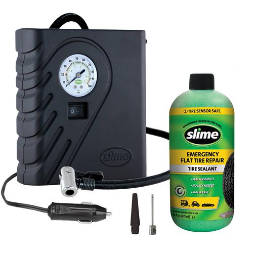 Slime Tire Inflator And Spare Tire Repair Kit 50107 O'Reilly Auto Parts