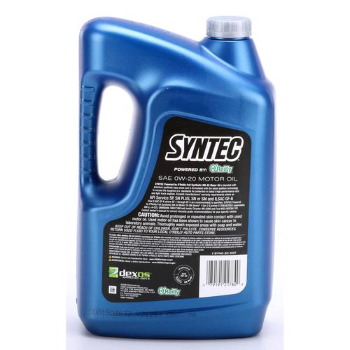 SYNTEC Full Synthetic Motor Oil 0W-20 5 Quart SYN0205QT | O'Reilly