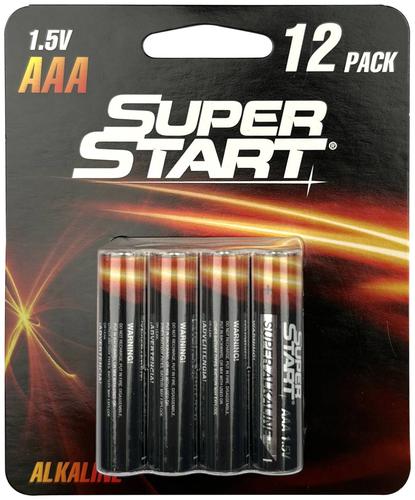 Super Start Alkaline Battery Pack Of 12 AP00339B | O'Reilly Auto Parts