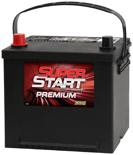 Super Start Premium Standard Flooded Top Post Battery Group Size 26 52