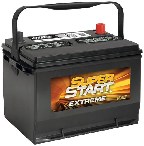 Super Start Extreme Standard Flooded Top Post Battery Group Size 34 34