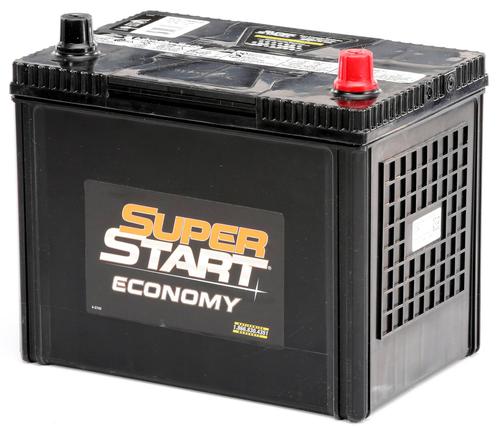 Super Start Economy Standard Flooded Top Post Battery Group Size 24F,