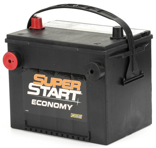 Super Start Economy Standard Flooded Top Post, Side Post Battery Group