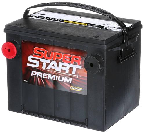 Super Start Premium Standard Flooded Side Post Battery Group Size 75 6