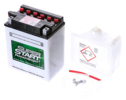 Super Start PowerSports Battery Group Size B14L-A2 SUCB14LA2FP | O'Rei