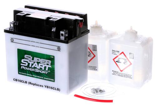 Super Start Power Sports Battery Group Size B16CL-B SUCB16CLBFP | O'Re