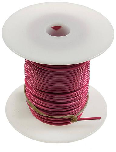 ACDC 16 Gauge Primary Wire – 1000ft Spool, Pure Stranded Copper, White, VW-1 Rated