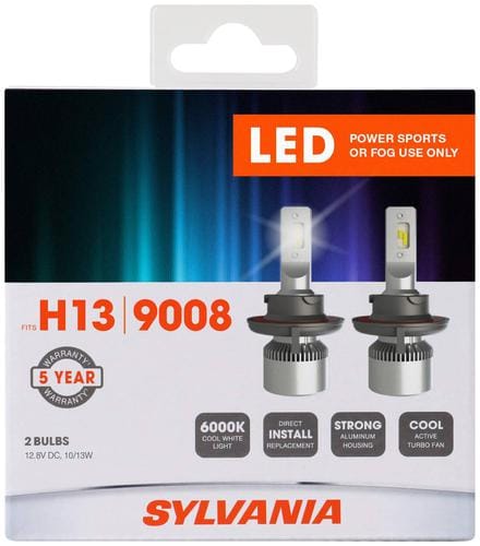 Sylvania Bulb; H13; LED; Fog Capsule; Pack Of 2 34680 | O'Reilly Auto