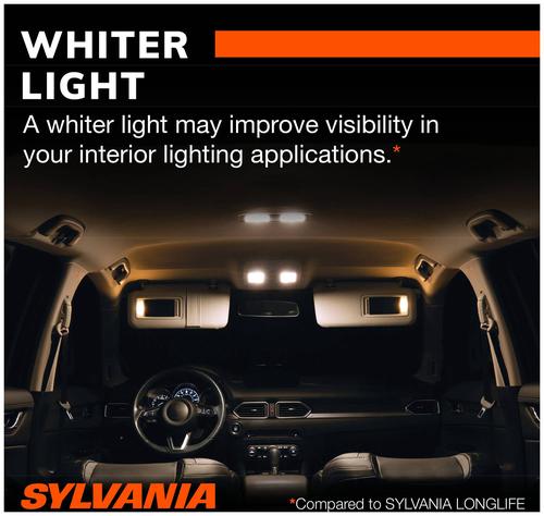 SYLVANIA 168 SilverStar Incandescent Mini Bulb (Pack of 2 SYLVANIA 168 SilverStar Incandescent Mini Bulb (Pack of 2