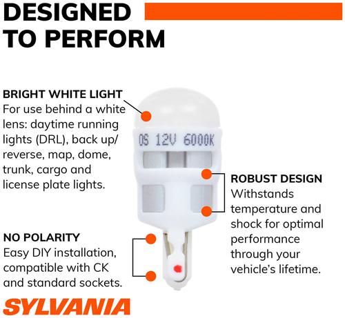 SYLVANIA 2825 High Performance White ZEVO LED Mini Bulb SYLVANIA 2825 High Performance White ZEVO LED Mini Bulb