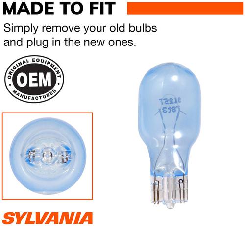 SYLVANIA 912 SilverStar Incandescent Mini Bulb (Pack of 2