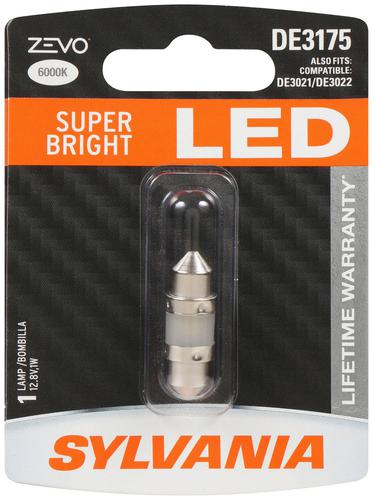 SYLVANIA DE3175 High Performance White ZEVO LED Mini Bulb SYLVANIA DE3175 High Performance White ZEVO LED Mini Bulb