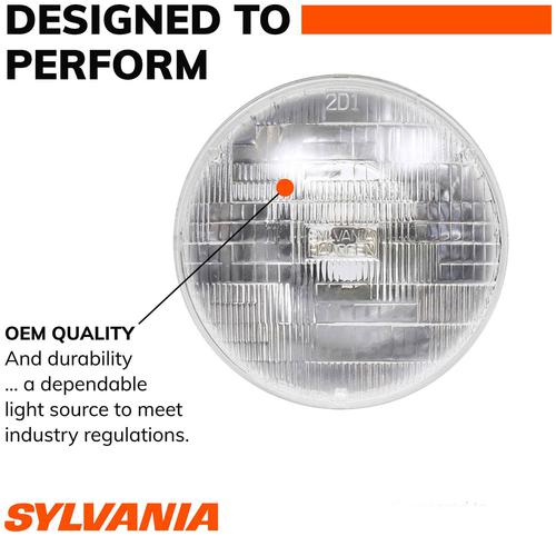 SYLVANIA H6024 Basic Sealed Beam Headlight Bulb (Pack of 1