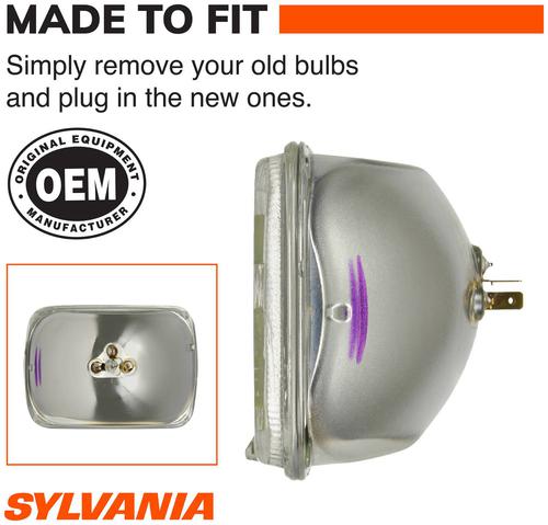 SYLVANIA H6054 SilverStar Halogen Sealed Beam Bulb (Pack of