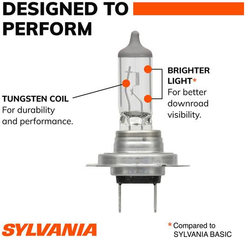 SYLVANIA H7 XtraVision Halogen Headlight Bulb (Pack of 1