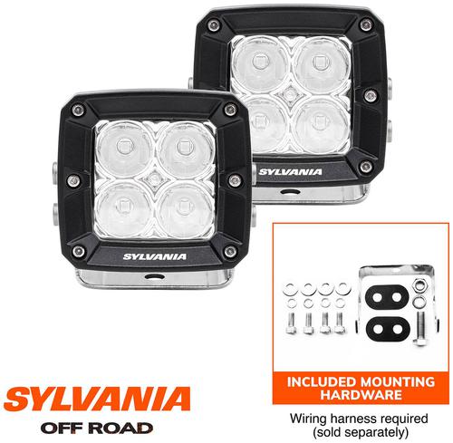 SYLVANIA Ultra 3 Inch Cube LED Pods ULCUBE3INSP2V2 | O