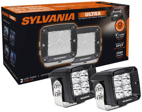 SYLVANIA Ultra 3 Inch Cube LED Pods ULCUBE3INSP2V2 | O SYLVANIA Ultra 3 Inch Cube LED Pods ULCUBE3INSP2V2 | O