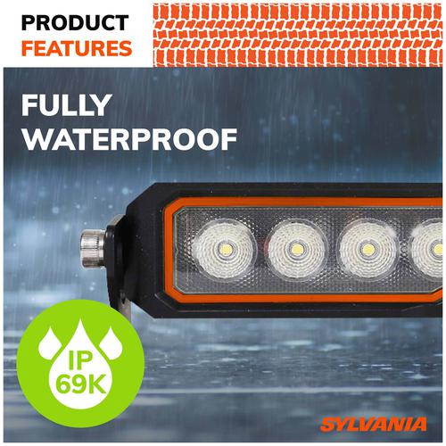 【あすつく】 Inch 6 Rugged SYLVANIA LED O'Reilly | RGBAR6INFLBX Bar Light 文房具・ステーショナリー