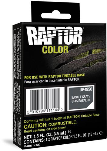 U-POL Raptor 45ml Basalt Gray Color Tint Pouches UP4856 | O U-POL Raptor 45ml Basalt Gray Color Tint Pouches UP4856 | O