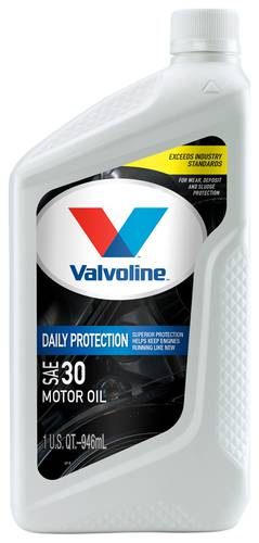 Valvoline Conventional Motor Oil 30W 1 Quart HD30 | O'Reilly Auto Parts