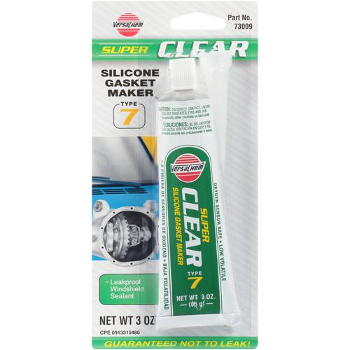 VersaChem 3 Ounce Clear Super Silicone 73009 | O'Reilly Auto Parts