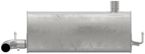 Walker Quiet-Flow SS 21302 Direct-Fit Muffler - 2.5" Inlet, 2.25" Outlet, 100% Stainless Steel For Chevy S10 & Isuzu Hombre