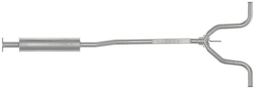 Exhaust Resonator and Line Assembly - Compatible with 1994 - 1996 Toyota Camry 2.2L 4-Cylinder 1995